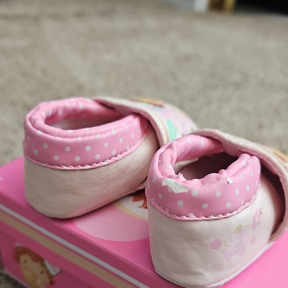 Cute Pink Baby Walker Shoes - Picture 2 of 6